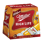 Miller High Life Beer Longneck 12 Oz Left Picture